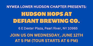 NYWEA Lower Hudson Chapter - Hudson Hops 2024 - Defiant Brewing Co.