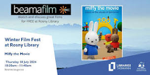 Winter Film Fest: Miffy the Movie at Rosny Library