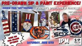 Pre Drawn SIP & Paint Experience! 11