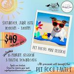 Pet Food Pantry Photo Shoot Fundraiser