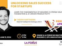 Workshop - Unlocking Sales Sucess for Startups