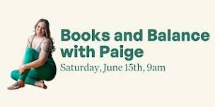 Books and Balance with Paige