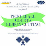 Pickleball Courts Ribbon Cutting