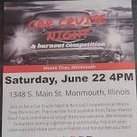 MOORE TIRES CRUISE IN AND BURNOUT COMPETITION