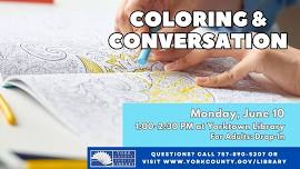 Coloring & Conversation