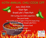 40th Annual Chili Cookoff