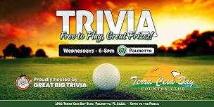 Trivia @ Terra Ceia Bay Country Club | Make Memories with Friends!