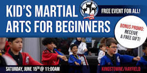 FREE CLASS - Kids Martial Arts for Beginners (Kingstowne/Hayfield)