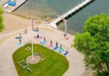 Outdoor Yoga at the Yacht Club