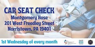 Car Seat Check - Norristown - July 3