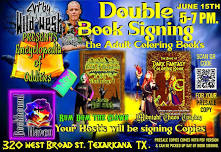 Art by Wild West & ENCYCLOPEDIA of ODDITIES Double Book Signing.