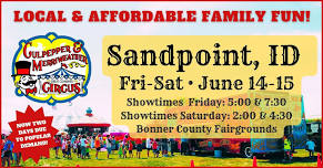 C&M Circus is coming to Sandpoint, ID!