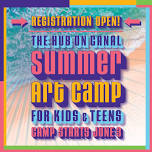 Summer Art Camp: Pottery Camp at Jane’s Art Center for Ages 12+ with artist-instructor Julie Guidubaldi