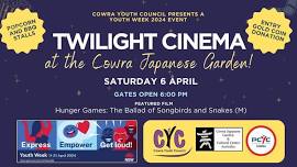 Twilight Cinema at the Cowra Japanese Garden