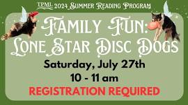 Family Fun: Lone Star Disc Dogs