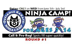 NINJA CAMP  - A 7-14 ROUND #1 2024