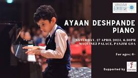 Piano recital - Ayaan Deshpande