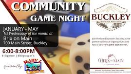 Buckley Community Game Night