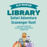 Safari Adventure Scavenger Hunt Blue Mountain