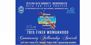 Beta Tau Zeta Chapter  78th Finer Womanhood Fellowship Awards