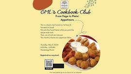 GML's Cook Book Club - From Page to Plate:  Appetizers