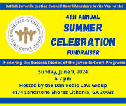 DeKalb Juvenile Justice Council's 4th Annual Youth Celebration Fundraiser