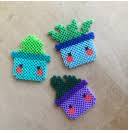 Kawaii Succulent Magnets