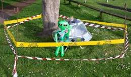 Alien Invasion In Sandbach Town