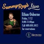 Ethan Osborne at Sammy Ray's, Rayburn Country Resort