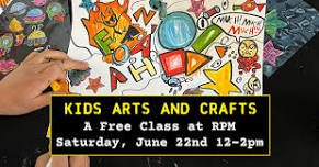 Kid's Arts and Crafts Class w Doodle Your Soul