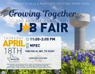 Growing Together 3rd Annual Community Job Fair