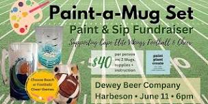 Paint-a-Mug Set Paint & Sip Fundraiser