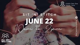 Sit 'n' Stitch at Fiddle Dee Dee