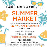 Lake James 4 Corners Summer Market Presented by Anchor Realty