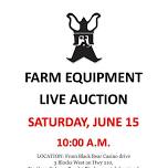 FARM EQUIPMENT LIVE AUCTION (June 15) Carlton, MN