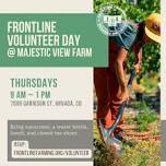 OPEN Volunteer Day @ Majestic View