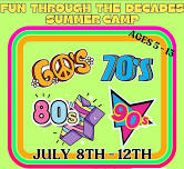 Fun Through the Decades Summer Camp