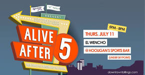 Alive After 5: El Wencho (Hooligan’s Sports Bar at Skypoint)