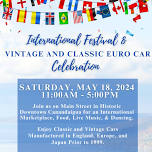 Downtown Canandaigua International Festival & Vintage and Classic Euro Car Celebration