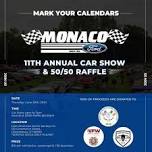 11TH Monaco Ford Annual Car Show & 50/50 Raffle