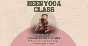 Beer Yoga with Izzy Storey