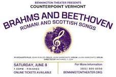 Classical Concert: Brahms and Beethoven -Romani and Scottish Songs-  by Counterpoint Vermont