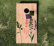 **FREE WINE** DIY Cornhole Workshop