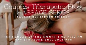 Couples Therapeutic Flow Massage Series