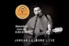 Jordan Leisure LIVE at Spring Creek Brewing Company!