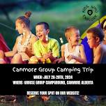 Canmore Group Camping Event