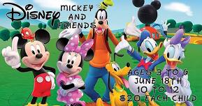 Disney Summer Camp for ages 3 to 6