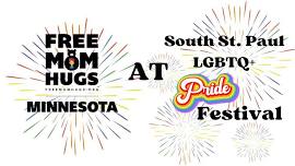 Free Mom Hugs Minnesota at South St. Paul LGBTQ+ Pride Festival