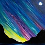 Northern Lights Paint and Sip