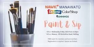 NAWIC Manawatū Paint and Sip